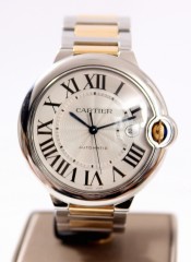 Cartier Ballon Blue 42mm Goud/Staal