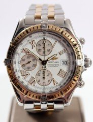 Breitling Crosswind Chronograaf Goud/Staal