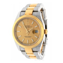 Rolex Datejust 41 Champagne index Oyster Ref.126333