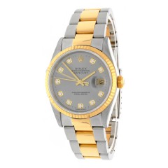 Rolex Datejust Goud/staal Jubilee met Briljant