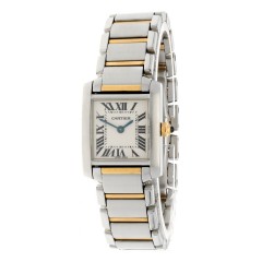 Cartier Tank FranÃ§aise Goud/Staal Ref. 2384