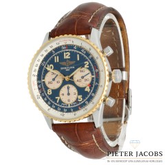 Breitling Navitimer 92 goud/staal Ref. D30022