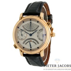 Maurice Lacroix Masterpiece Retrograde 18Krt. Goud