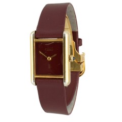 Cartier Tank Vermeil 925 AG Ref. 366001