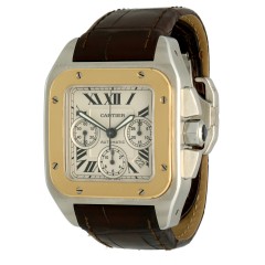 Cartier Santos 100 Xl Chronograph Ref.2740