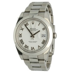 Rolex Datejust 41 White Roman Ref.126300