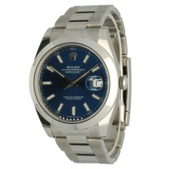 Rolex Datejust 41 Blue Index Ref.126300