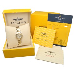 Breitling Callistino Gold/Steel Ref. D52045.1 ''Full set 1996'' GERESERVEERD