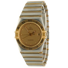 Omega Constellation Gold/Steel Quartz