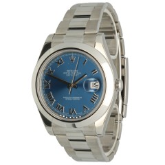 Rolex Datejust II Ref: 116300 Blue Index GERESERVEERD