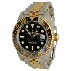 Rolex GMT-Master II Goud/Staal Ref.126713GRNR 99% Nieuw