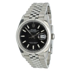 Rolex Datejust 36 Ref.126200 Black Index  (GERESERVEERD)