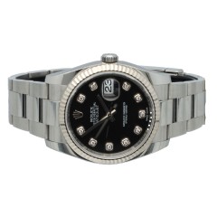 Rolex Datejust 36 Black/Diamonds Ref.116234