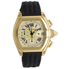 Cartier Roadster 18K.Goud Chronograaf