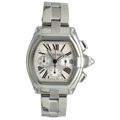 Cartier Roadster XL Chronograaf Full Set.