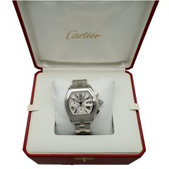 Cartier Roadster XL Chronograaf Full Set.