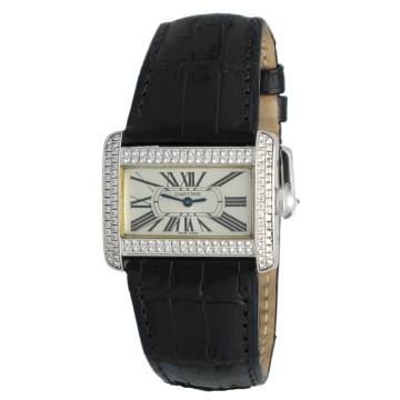 Cartier Tank Divan Factory Diamonds Ref. 2613